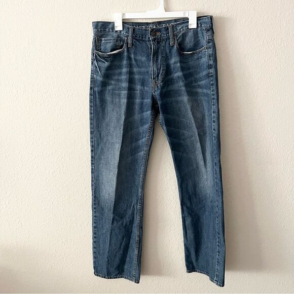 American Eagle Outfitters Other - American Eagle Mens Size 33x32 Relaxed Blue Denim Jeans